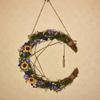 2 Stück Weinrebenkranz DIY Kranz Zubehör Mondförmiger Rattan Natürliche Handgefertigte Geflochtene Ringe Rahmen Für Basteln DIY Blumengeschäft Dekoration