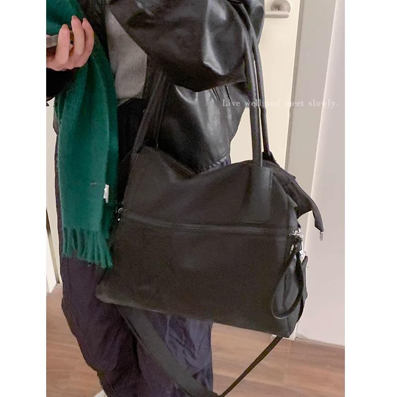 Simple and Versatile Casual Tote Bag, Large-capacity Single-shoulder Crossbody Bag