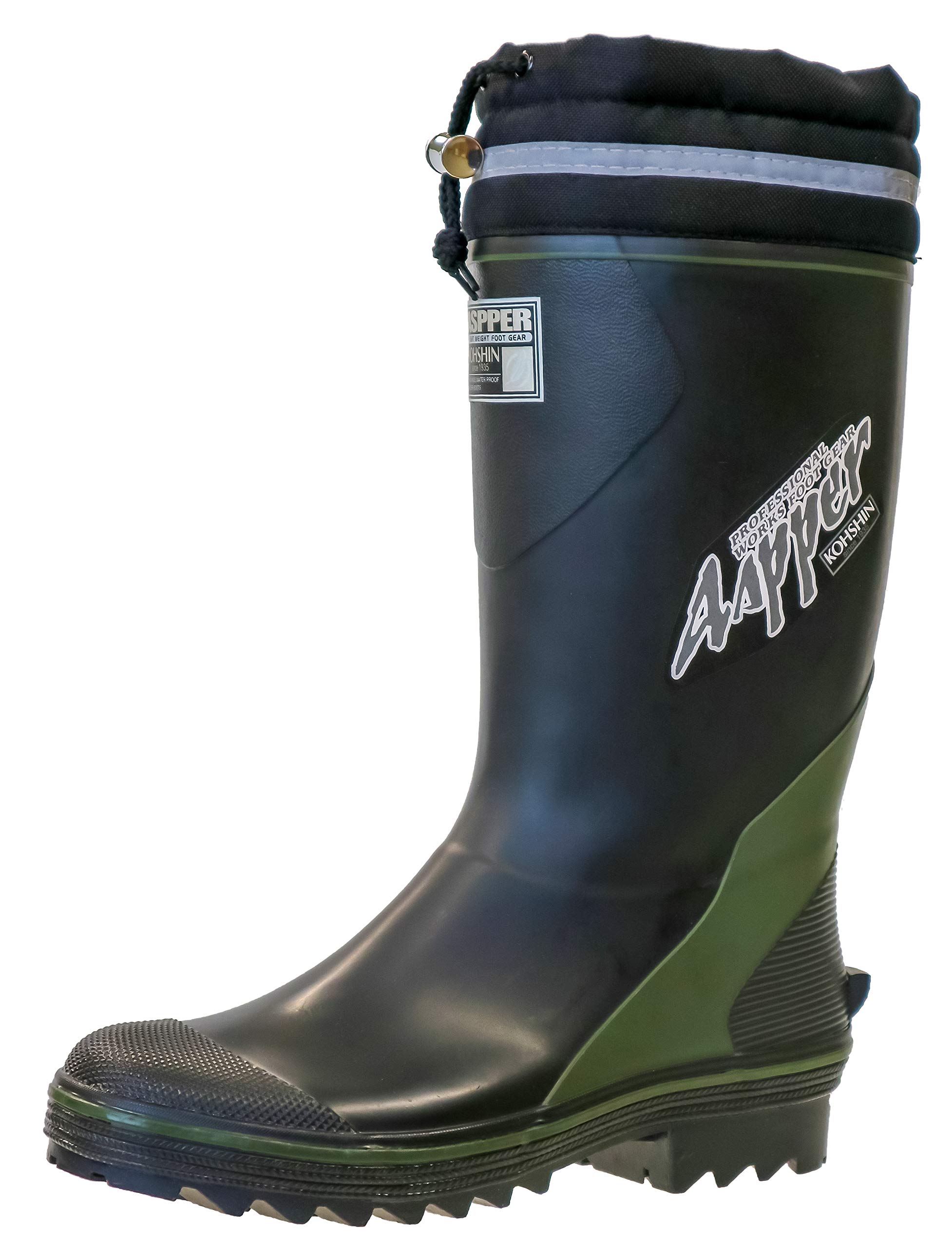 

Asparite Black B0254JW [Koshin Rubber] KL-336 24.5