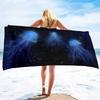 Asciugamano da Spiaggia Senza Sabbia Medusa Asciugatura Rapida Assorbente Coperta da Nuoto Leggero Compatto Accessori da Spiaggia per Viaggi Piscina Yoga