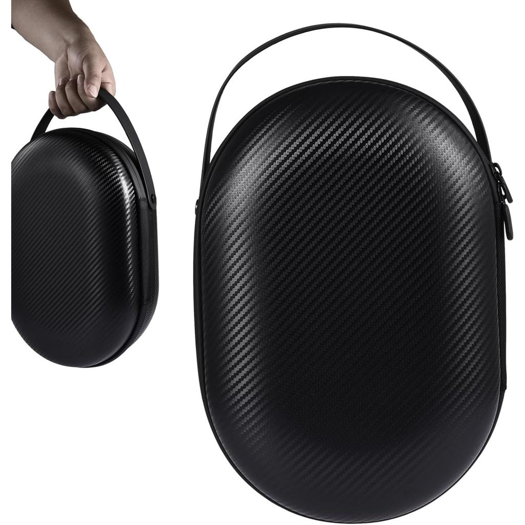 Hårt bärfodral för Apple Vision Pro, fallskyddande vattentätt bärbart skydd för Apple Vision Pro-fodral, kompatibelt med resefodral