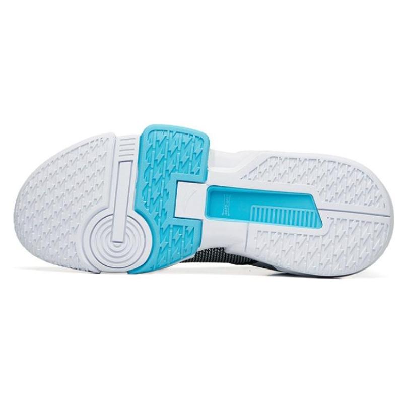 Anta Qingkuang TD Wear-Resistant Low-Top Performance Basketball Shoes Men's Black Blue White Sneakers 112221618-1