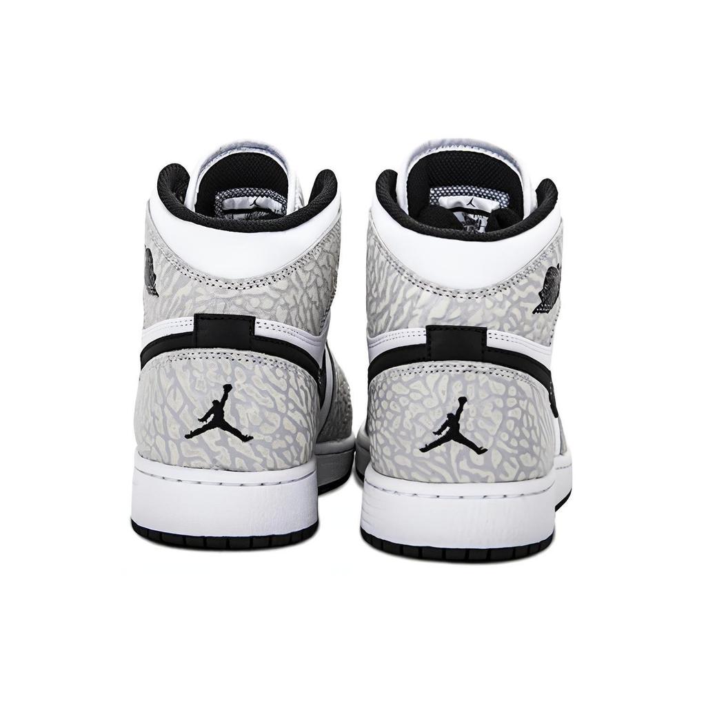 Jordan 1 Retro High Premium White Black GS 838850-106