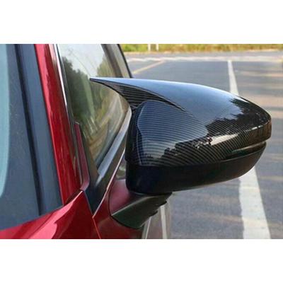 22 Civic Carbon Fiber Rearview Mirror Cover - Gloss Black