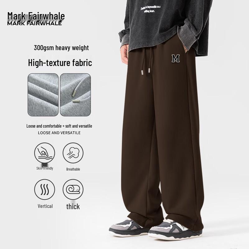 

Mark Fairwhale Men s Straight-Leg Casual Sport Pants 4XL