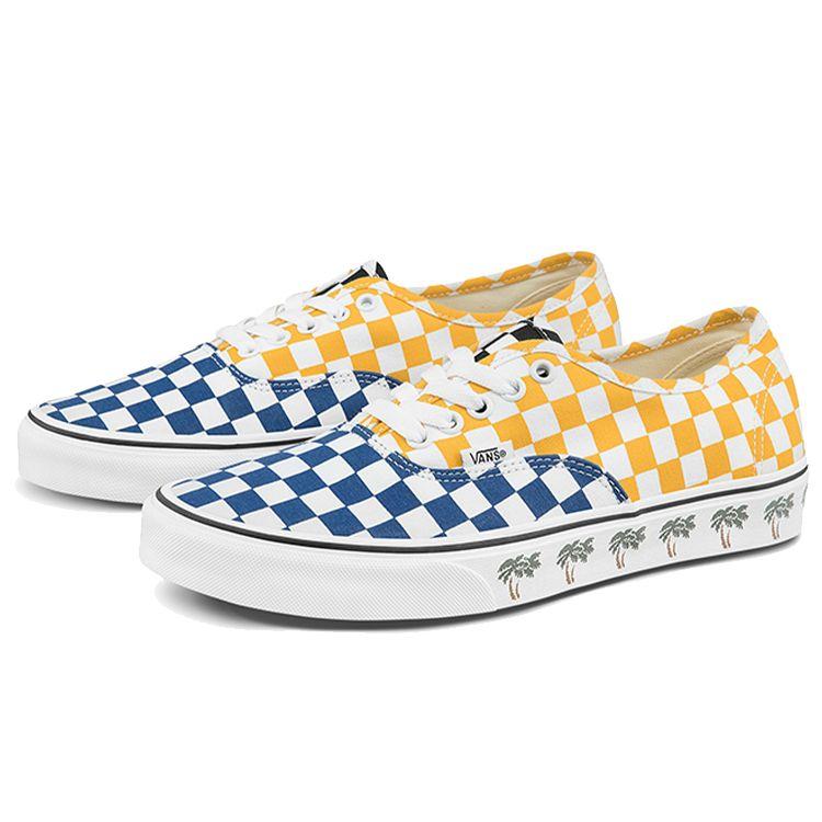 Vans Authentic Sidewall Palm Tree Checkerboard