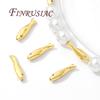 Spacer Beads 18K Gold Plated Separators For Bracelets,DIY Jewelry Accessories,Necklace Beads Findings,Separator for Beads