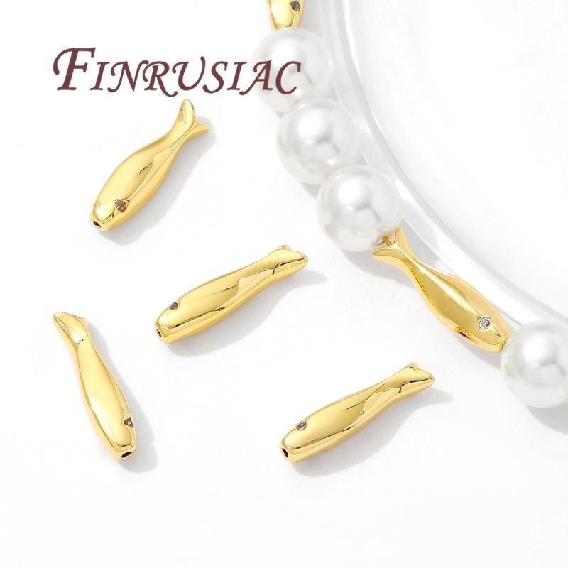 Spacer Beads 18K Gold Plated Separators For Bracelets,DIY Jewelry Accessories,Necklace Beads Findings,Separator for Beads