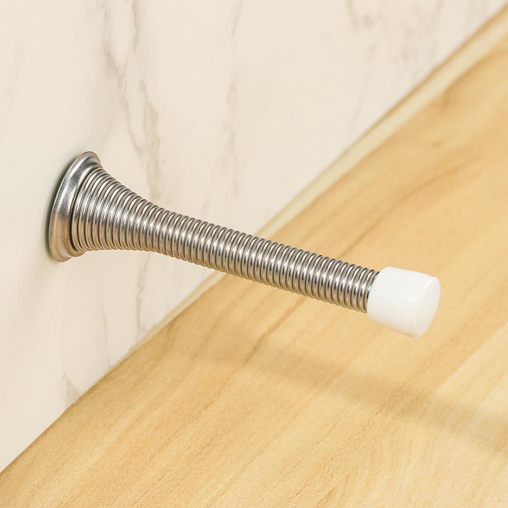 Anti-Collision Door Stopper Iron Noise Canceling Door Crash Pad Lock Protective Wall Protector Door Handle Guard Stopper