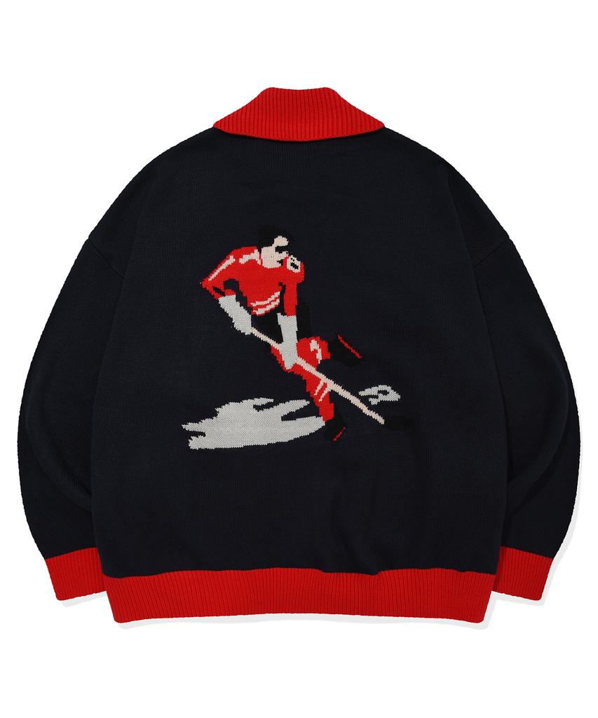 RETRIEVER CLUB Hockey Cowichan Sweater [Navy]