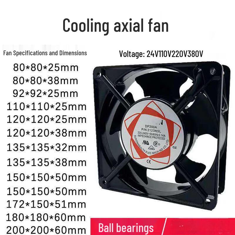 Universal Cabinet Cooling Axial Fan