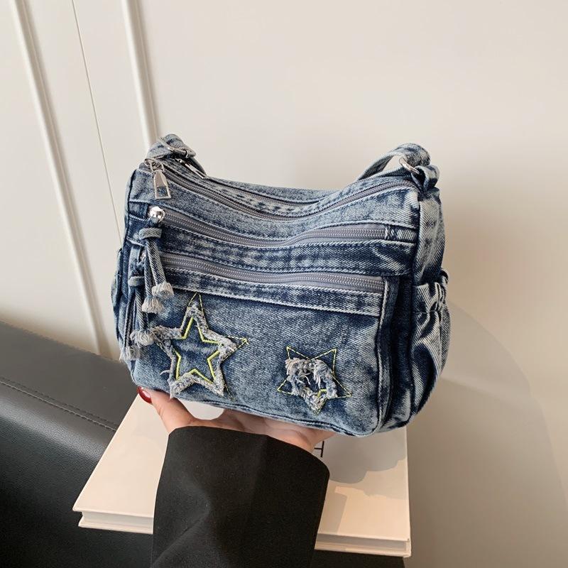 Aspetto di alta qualità, Borsa a tracolla capiente, Borsa a tracolla casual con più scomparti
