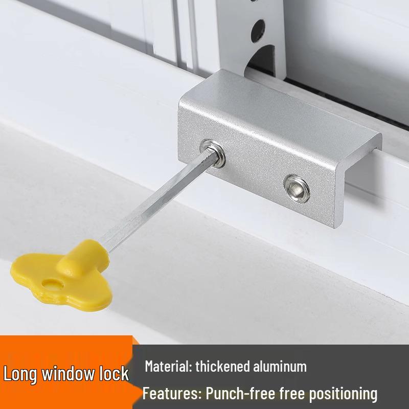 Kindersicherung für Schiebefenster und -türen - Aluminiumlegierung Diebstahlsicherung