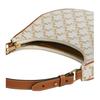 Celine Ava Classic Monogram Print Adjustable Shoulder Strap Leather Underarm Shoulder Bag Women Shoulder Bag Candy-Color White 193952BZJ-01BC