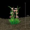 Künstliche Unterwasser-Wasserpflanzen-Ornamente, lebensechte Simulationsblumenpflanzen für Aquarium-Fischglas-Landschaftsdekoration