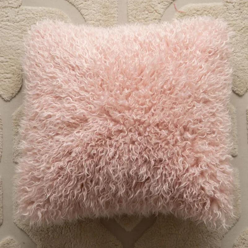 

Pink Tufted Cushion Cover 45X45cm Nordic Cotton Canvas Geometric Plush Embroidered Pillow Case Home Decorative Cushions for Sofa 1pcs Cushion cover