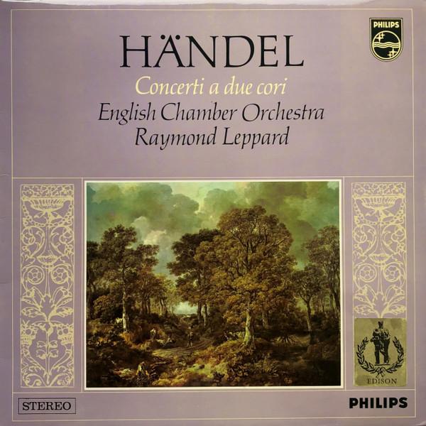 

LP Record HÄNDEL, ENGLISH CHAMBER ORCHESTRA, - Concerti A Due Cori 802894LY Philips Italy Classical Used