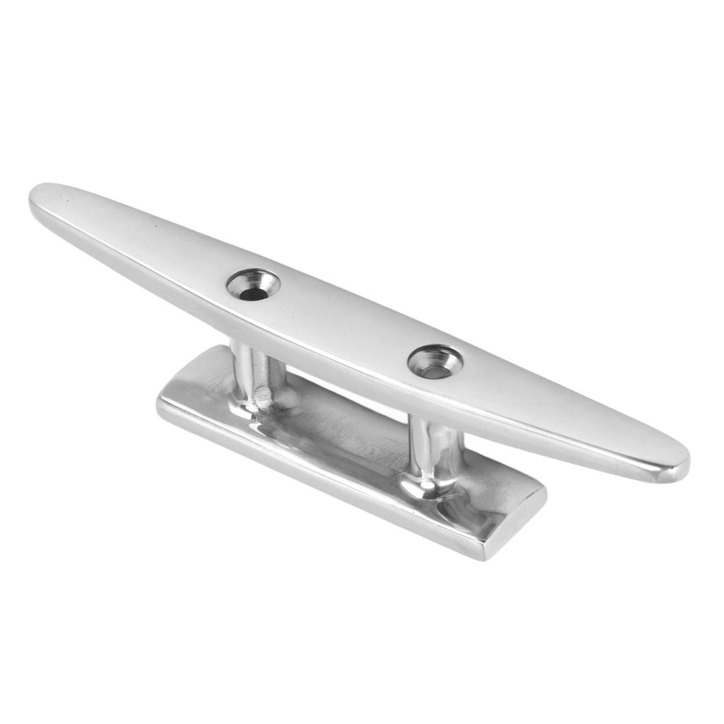 Stainless Steel Low Flat Top Boat Dock Cleat Marine Grade Boat Deck Rope Tie Replacement Parts