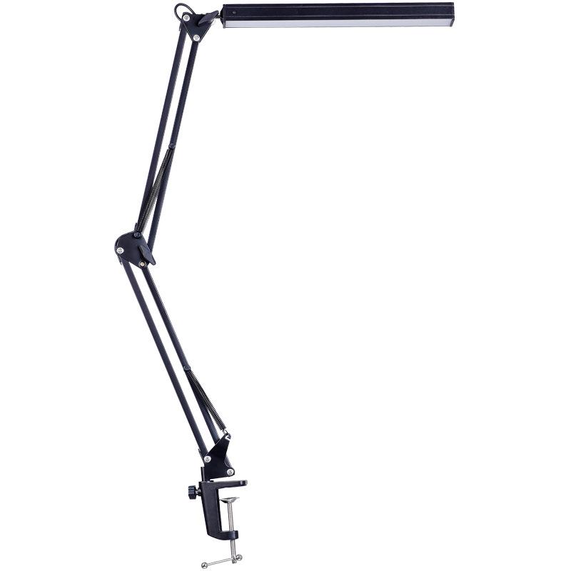 LED Adjustable Arm Desk Lamp with Eye Care, 3 Colors, 10 Brightness Levels for Home and Office.
