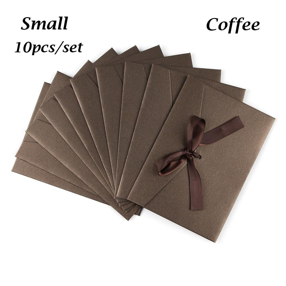 Beautiful Classic Retro Multicolor tie Pearl paper envelopes on Kraft for wedding invitation gift envelope  Greeting Card Bag