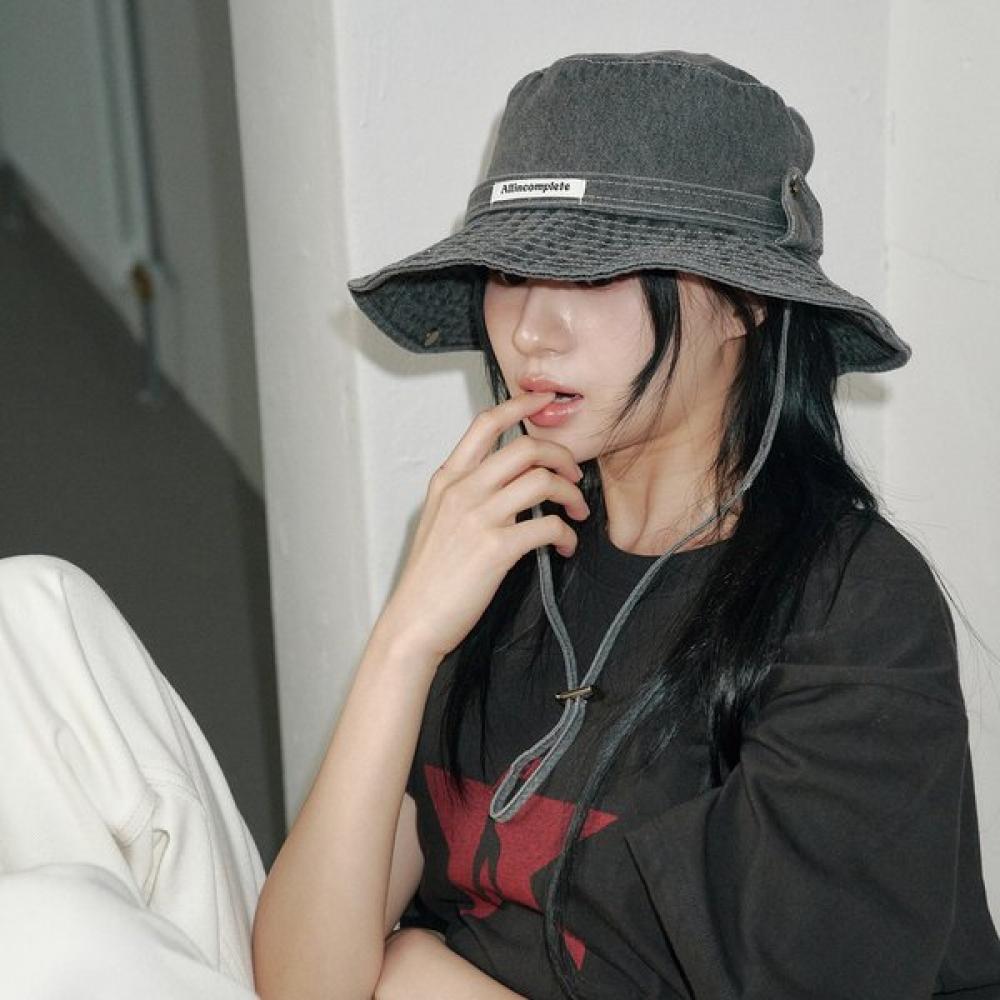 Allincomplete Denim Washed Safari Hat 3 Colors