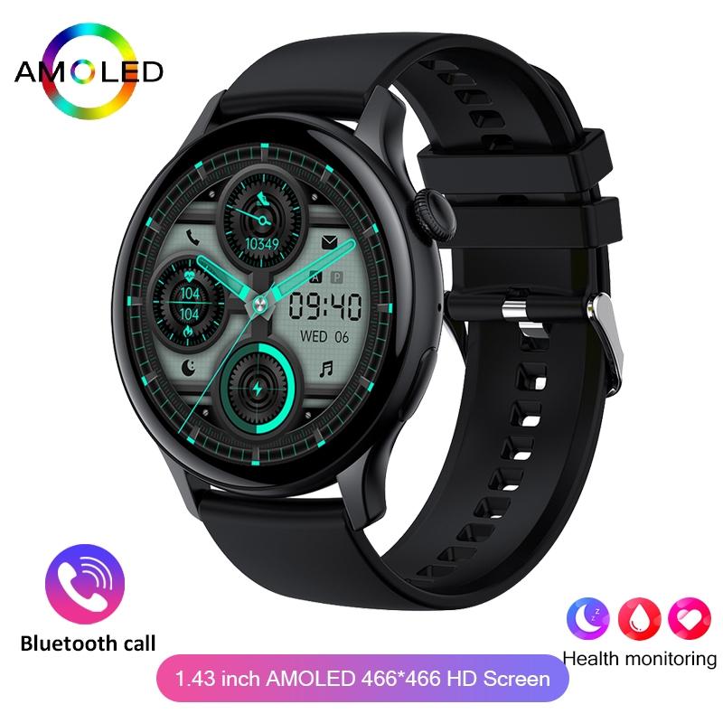 2026 New True AMOLED Smart Watch Ladies Screen Always Show Time 466*466 HD Health Tracker Voice Calling NFC Smartwatch Women