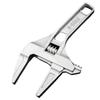 Mini Adjustable Multifunctional Wrench - Large Open End Strong Clamping Spanner for Bathroom Repair Tools