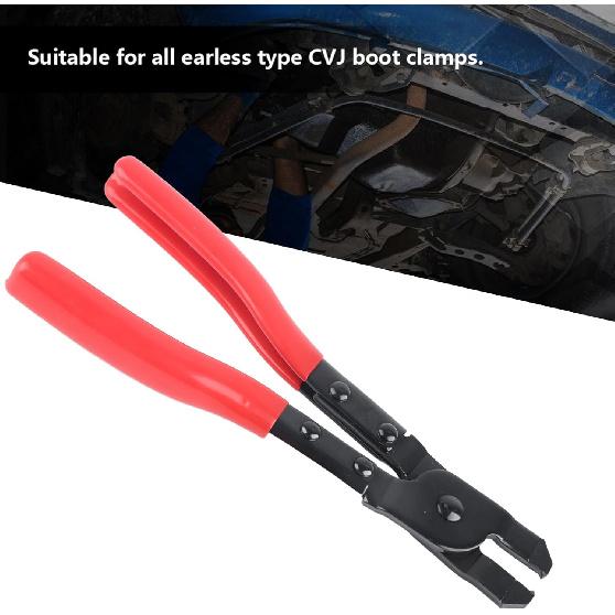 

Clamp Pliers, Fydun Carbon Steel Ear-type CV Boot Clamp Plier Auto Repair Tool for All Earless Type CVJ Boot Clamps