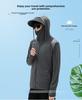 Men's UV Protection Quick-Dry Fishing Apparel with Breathable Mesh Face Cover