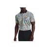 Under Armour Curry Logo Print Short Sleeve Polo Shirt Men Tops White 1366257-100
