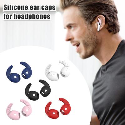 5 Colors/Set For Airpods 4 Soft Silicone Protective Ear Pods Earphone Earhooks For Air Holders X9O5