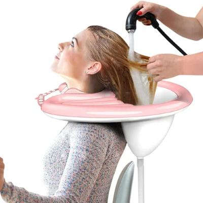 Shampoo-Becken für Erwachsene in Rückenlage, Entbindung, Schwangerschaft, Shampoo-Becken, tragbares aufblasbares Shampoo-Becken, Haushalts-Haarwaschbecken für Kinder