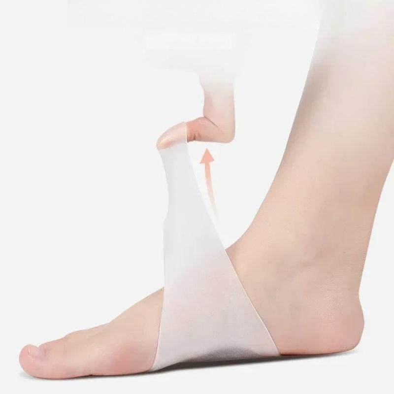 Silicone Arch Insoles Orthopedic Flat Foot Support Shoe Insole for Feet Plantar Fasciitis Socks Forefoot Pads Feet Care Shoe Pad