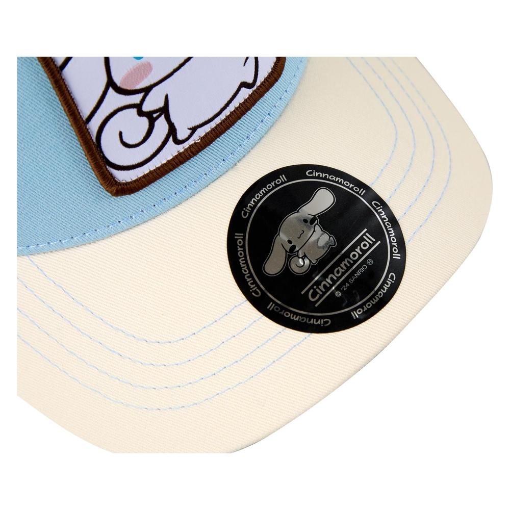 [Sanrio] Cosmetic Case Mesh Cap CinnamorollLight Blue x Ivory