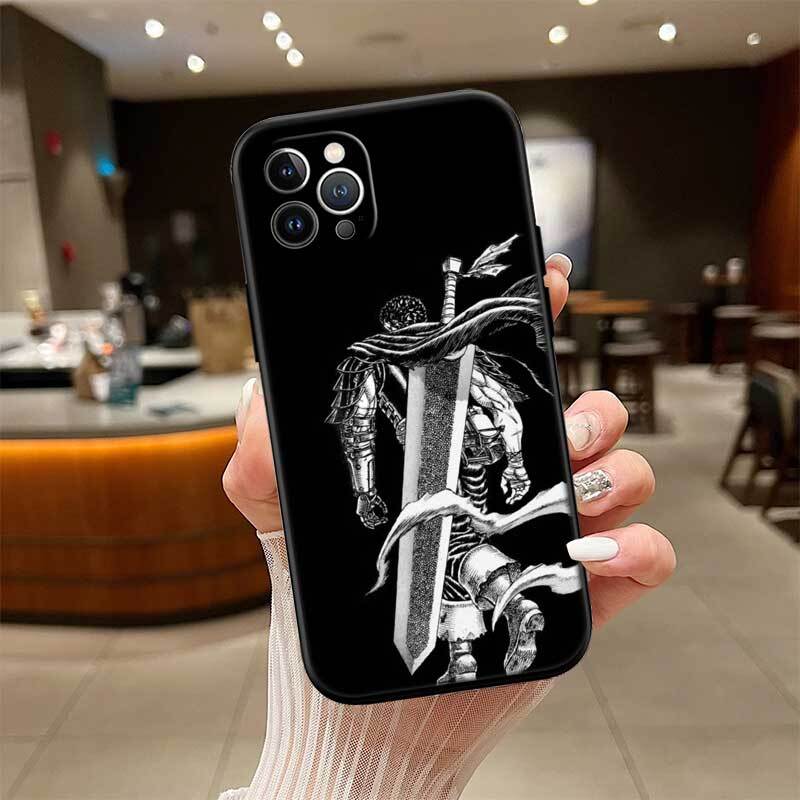 Berserk Guts Case for Samsung Note 20 10 S25 Plus Ultra Lite FE M20 M21 M30 M31 M51 A11 A26 A51 A52 A53 A56 A70 A71 A72 A73