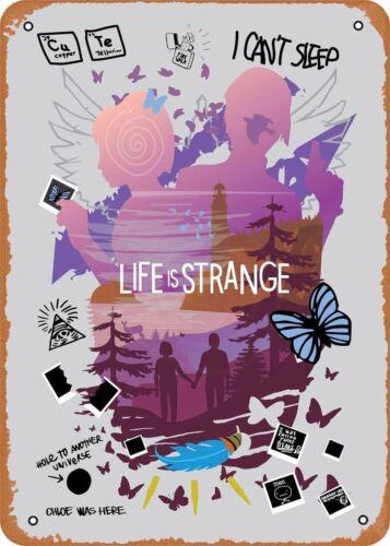 The Classic Arcade Video Game Poster Metal Tin Sign Life is strange Wall DecorAluminum 20x30cm（7.8x11.8inch）