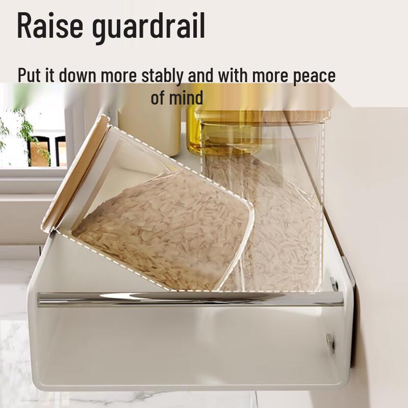 Yingbai Stainless Steel Wall-Mounted Spice Rack