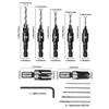Woodworking Countersunk Head Drill And Chamfering One Piece Hexagonal Handle Countersunk Fried Dough Twist Drill