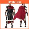 Halloween Roman Warrior Costume For Stage Performances With Cotton Blend Fabric