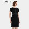 PORTS Women's Long Sleeve Mid-Length Dress
