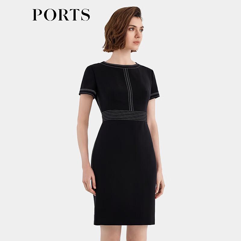PORTS Women's Long Sleeve Mid-Length Dress