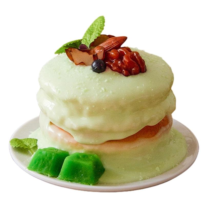 Realistic Dessert Model Faux Cake Decoration for Kitchen Display and Photo Shoot Artificial Food Photography Accessories