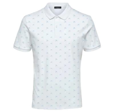 Selected Paris Short Sleeve Polo Shirt
