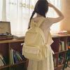 Zaino con Ricamo a Fiocco Pizzo di Nylon Borsa Scolastica per Studenti