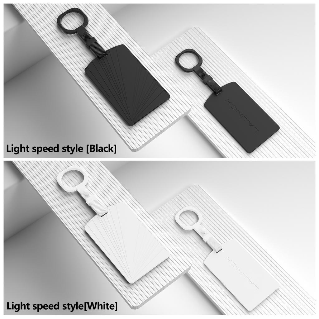 Luckeasy For Tesla Model Y Launch Car Key Card Protector Cover Silicone Key Case Auto Accessories Key Card Holder