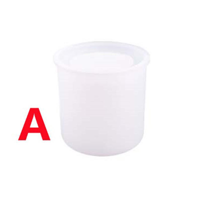 Pen Holder Vase Planter Mould Resin Casting Silicone Mold Epoxy DIY Pen Holder Flowerpot Making Tool Craft Supplies