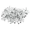 100pcs/Set Aluminum Bike Bicycle Brake Shifter Inner Cable Tips Wire End Cap