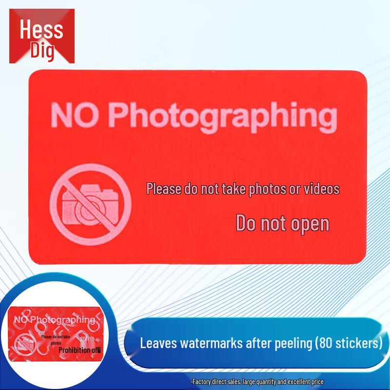 Hestige Anti-Spy Mobile Phone Camera Cover Stickers