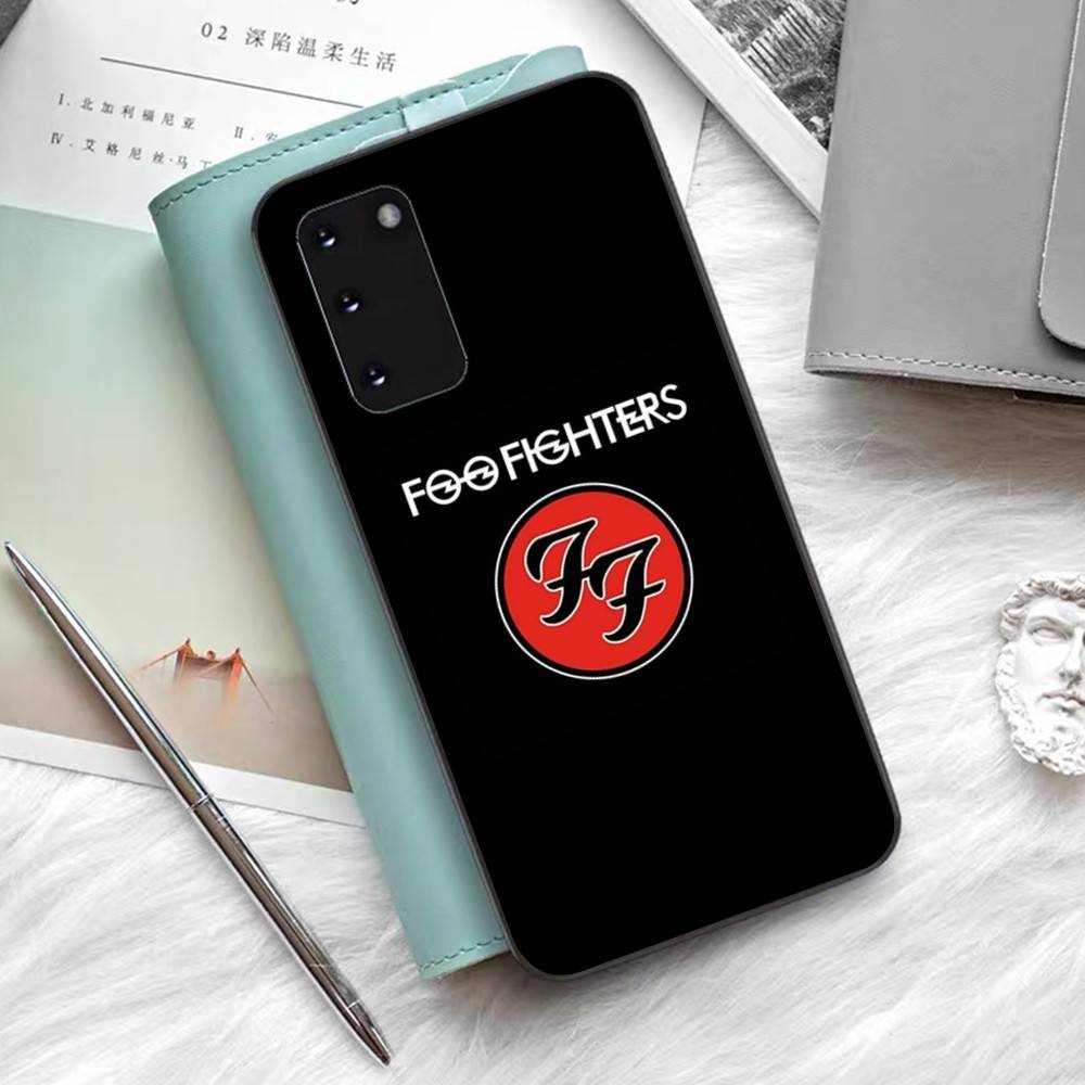 

F-Foo F-Fighters Band Phone Case For Samsung S 24 Fe 25 Ultra Plus 20 Lite 21 30 22 23 24 22 Ultra 5G Fundas Samsung S21 plus