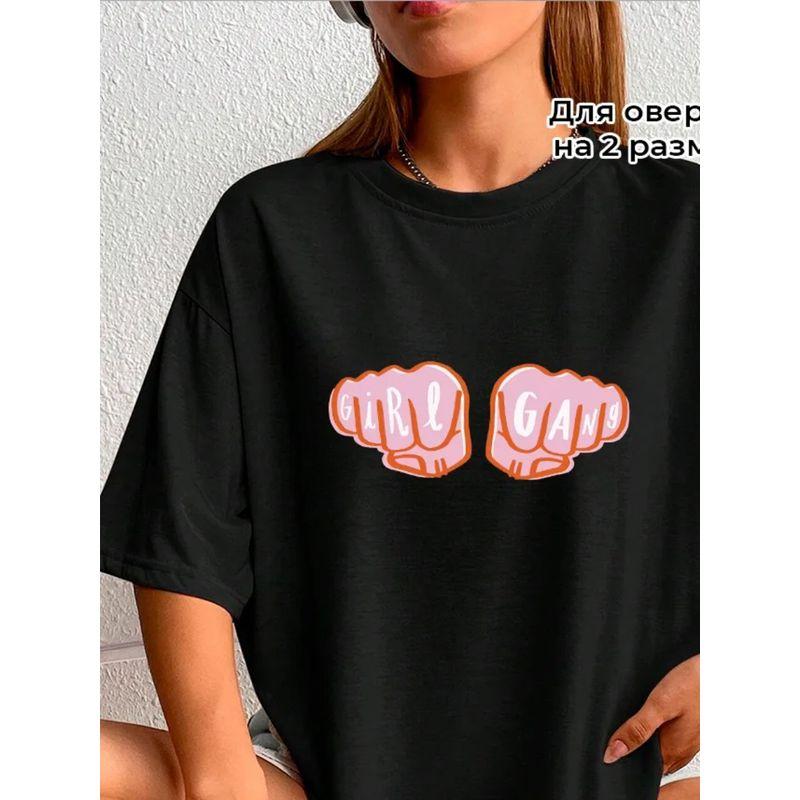 Western Style New Round Neck Loose Casual Print Short Sleeve Cotton T-shirt Top Loose Printed T-shirt